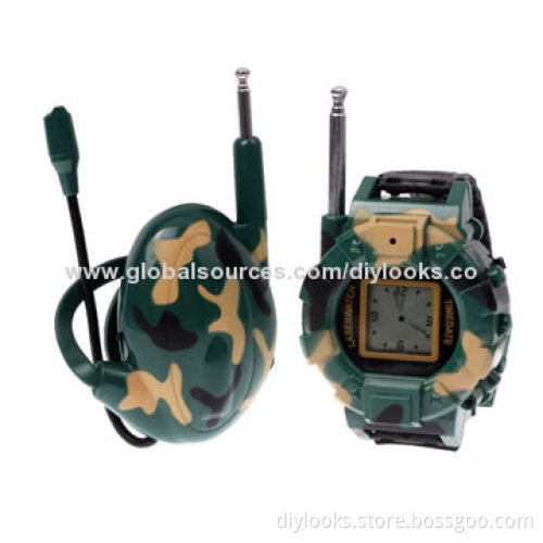 200m Receiving Range Camouflage Interphone Walkie Talkie with Compass and BatteriesNew